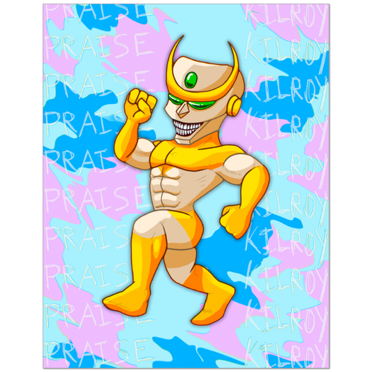 Kilroy the Kaiju Slayer poster - 11 x 14"